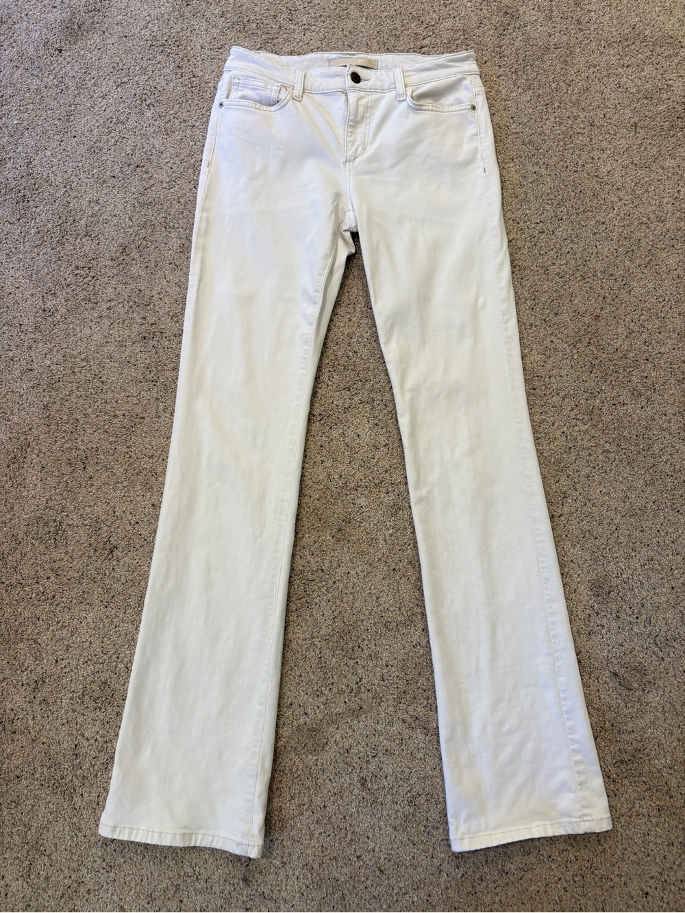 Joe's Jeans White Flare Jeans